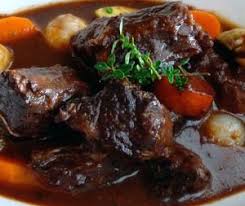 Beef Stew Bourguignonne This Delicious And Quite Unique Recipe Belongs To French Cuisine Beef Bourguignon Beef Recipes Food