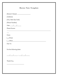 36 free fill in blank doctors note templates for work school