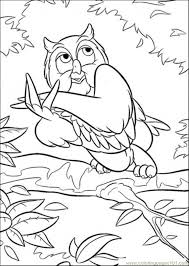 Have a hoot with this winnie the pooh coloring page featuring owl. Coloring Pages Owl Cartoons Bambi Free Printable Coloring Coloring Home