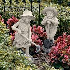 Design Toscano Abigail S Bountiful Apron Statue Reviews Wayfair Garden Statues Gardening For Kids Outdoor Statues