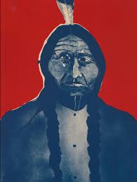 Fritz Scholder Print reliable Portrait of