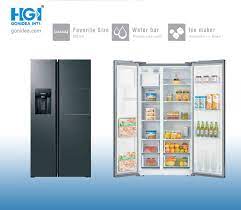 Check spelling or type a new query. China Bcd 606whit No Frost Free Refrigerator Side By Side Water Bar Ice Maker China Refrigerator And Double Door Price