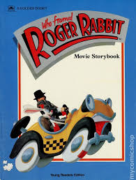Who Framed Roger Rabbit Movie Storybook Young Read comic books