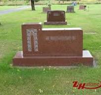 Own Factory Cheap Price Boulder Style Dark Gray/ G654/ Impala Black/ Sesame  Black Granite Tombstone Design/ Western Style Monuments/ Upright ...
