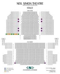 Neil Simon Theatre Seating Chart Boston Shubert Theatre