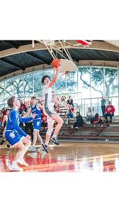 Postgame with senior Aiden Garza. Garza talks about the crucial win over  the Flyers. , (📸/Victor Dominguez-High School Sports Unlimited) ,  #SJABasketball