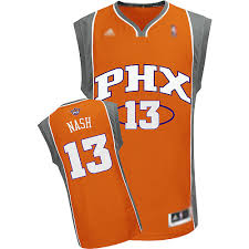 Adidas Swingman Steve Nash Mens Orange Nba Jersey 13