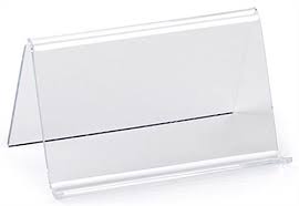 A business card needs to be unique and distinctive, which aren't always two characteristics make changes to both text size and font, and choose exactly where it will be displayed on your finished. Digead Business Card Holders Transparent Business Card Holder For Desk 2grids Acrylic Card Display Desk Stand Holder Av Carts Stands Carts Stands Rayvoltbike Com