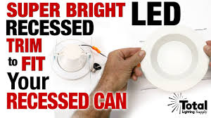 The elite series is configured for recessed applications in. Convert My Recessed Lighting Downlight With Led Trims Step 2 Installing Torsion Spring C Clips Youtube