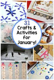 31 Days Of Kids Activities For January Activities For Kids Childrens Activities Winter Crafts For Kids