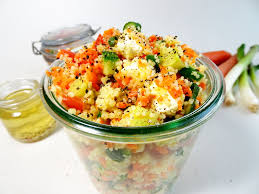 Gemüse und salat waschen und putzen. Couscous Salat Rezept Applethree Food Travel Life