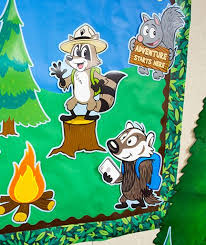 Ranger Rick Welcome To Our Neck Of The Woods Bulletin Board Bulletin Boards Classroom Decor Ranger Classroom Themes
