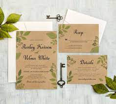Rustic Wedding Invitations With Rsvp Cards Kraft Paper Wedding Invitatio Kraft Paper Wedding Invitation Wedding Invitations Rsvp Wedding Invitations Rsvp Cards