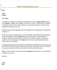 Tom cruise this letter is to inform all employees about the recent change regarding payroll enclosed you will find information pertaining to the changes moving forward. Free 6 Sample Salary Proposal Letter Templates In Pdf Ms Word