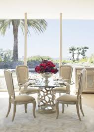 Pin By Hedra On Hiszpania In 2020 Glass Dining Room Table 60 Round Dining Table Round Glass Dining Room Table