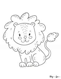 A few boxes of crayons and a variety of coloring and activity pages can help keep kids from getting restless while thanksgiving dinner is cooking. Lion Coloring Pages Skip To My Lou