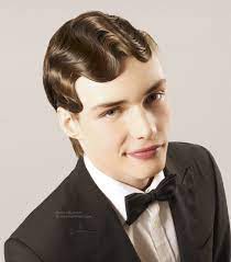 Pin By Bud Thomas On 1920 S Mens Hair Medium Hair Styles Gatsby Hair Retro Hairstyles