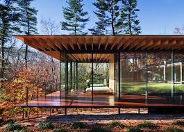 Glass Wood House New Canaan Connecticut By Kengo Kuma Associates House In The Woods Architecture Architectural Inspiration