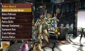 Part of improving your skills as a hunter in monster hunter world is knowing how to unlock all the palico gadgets for your furry friend. Capcom Monster Hunter Generations Official Web Manual