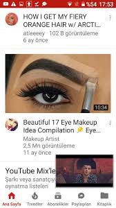 Pin By Ayselka On Youtube Da Blloger Videolari Orange Hair Eye Makeup Makeup