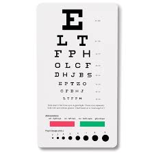 eye charts ophthalmology diagnostic sets equipment