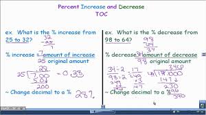 What was the percent decrease in the amount of time he spent watching? Percent Increase And Percent Decrease With Videos Worksheets Solutions Activities
