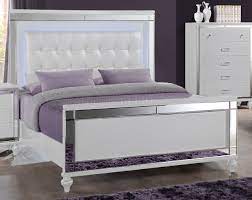 Single vanities size single bathroom vanities. Valentino Bedroom Set 5pc B9698w In White By Ncfurniture