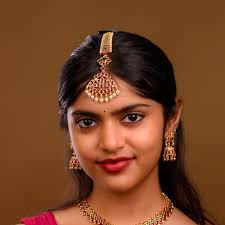 Indian Gold Hair Ornaments