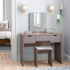 Fill your bedroom space with elegantly designed mirrored dressing table by alterton brand. Zipcode Design Romane Dressing Table Set With Mirror Reviews Wayfair Co Uk