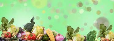 Bahan Latar Belakang Poster Pengiklanan Pasar Sayur Segar Latar Belakang Desain Banner Sayuran