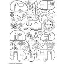 Coloring pages ~ happy campers coloring book camper pages unique. Happy Campers Coloring Book By Thaneeya Mcardle