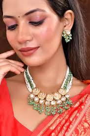 Green Jewellery Set