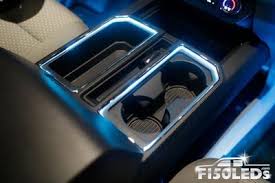 2015 2020 F150 Interior Cup Holder Ring Light Kit Ford F150 Interior Ford F150 Accessories F150