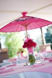 How To Use Umbrellas For Wedding Decor In A Fun Quirky And Chic Way Bridal Shower Decorations Bridal Shower Centerpieces Umbrella Centerpiece