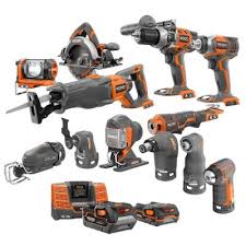 799 00 Power Tool Kits Ridgid Lithiu Ridgid Tools Cordless Tools Power Tool Kits