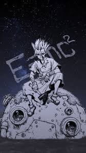 Ishigami Senku In 2020 Anime Wallpaper All Anime Characters Stone Wallpaper