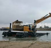 Stable and Reliable Amphibious Dredger for Port