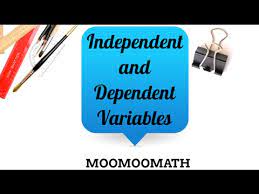 Independent And Dependent Variables Youtube