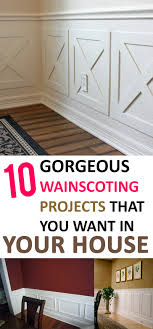 Wainscoting is a type of trim used on the walls of a room. Wainscoting Styles Half Wall Board And Batten Entryway Dining Room Sunlitspaces Com