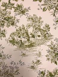 5 out of 5 stars. Vintage Shelf Liner Green Toile Shelf Paper By The Yard Green Toile Shelf Liner Vintage Shelf