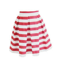 Black And White Striped Pleated Skirt Red And White Striped Skirt Pleated Full Knee Length Midi Etsy Red Pleated Skirt Red Midi Skirt Striped Maxi Skirts