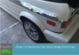 So, now you know how long it takes to wrap a car. How To Remove Old Vinyl Wrap From Car Enjoydriv Com Enjoy Driving