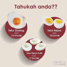 Selain itu, telur juga bermanfaat untuk kesehatan tubuh. Kalori Dari Telur Rebus