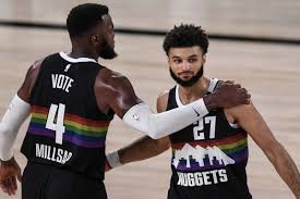 Authentic, swingman and replica jamal murray jerseys, with prices and what's available to buy online. Jamal Murray Leads Nuggets Over Lakers To Bring West Finals To 2 1 Insidehook