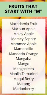 Barbados cherry is highly rich in vitamin c. 40 Fruits That Start With M 2021 Edition