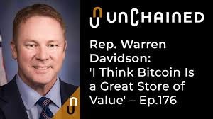 Rep. Warren Davidson: 'I Think Bitcoin Is a Great Store of Value'