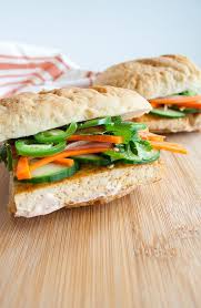 Caphe banh mi is an owner operated asian restaurant located at 407 cameron street, alexandria va 22314. Spicy Tofu Banh Mi Vegan Gluten Free This Vietnamese Sandwich Has Spicy Tofu Pickled Carrots Sriracha Mayo Cucumber And J Banh Mi Tofu Pickled Carrots