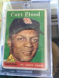 A few recent pickups. Does Curt Flood belong in the HOF? :  r/baseballcards_vintage