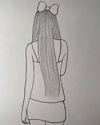 Beautiful Easy Black And White Drawings Of Girls Dailyartcontent On Instagram 1000 In 2020 Art Drawings Sketches Creative Art Drawings Simple Beauty Art Drawings