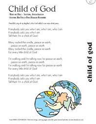 Free Lyric Sheet Child Of God Peace Songs For Kids Peace Songs Free Lyrics Kids Songs